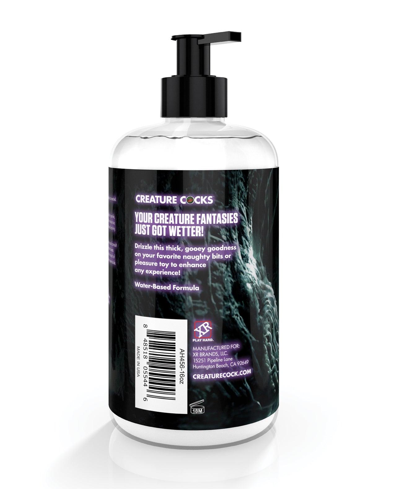 image of product,Creature Cocks - Creature Slime Creature Cum Unscented Jizz Lubricant 16oz