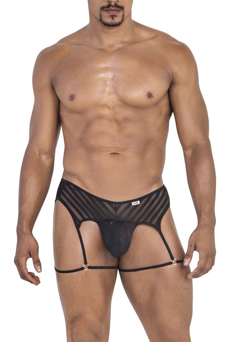 image of product,Mesh Garter Thongs