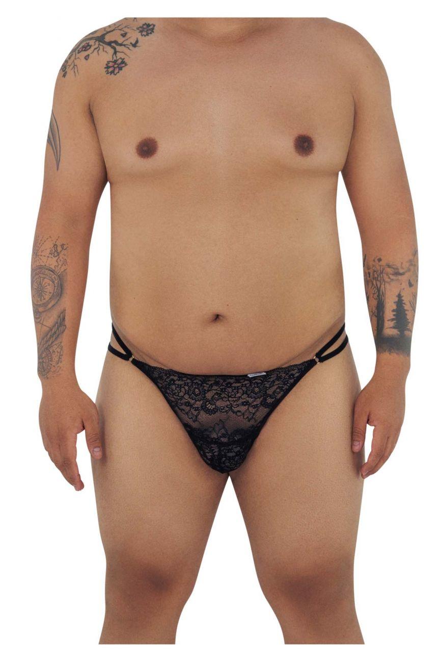 image of product,Lace G-String Thongs
