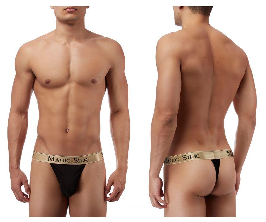 image of product,Silk Knit Micro Thong