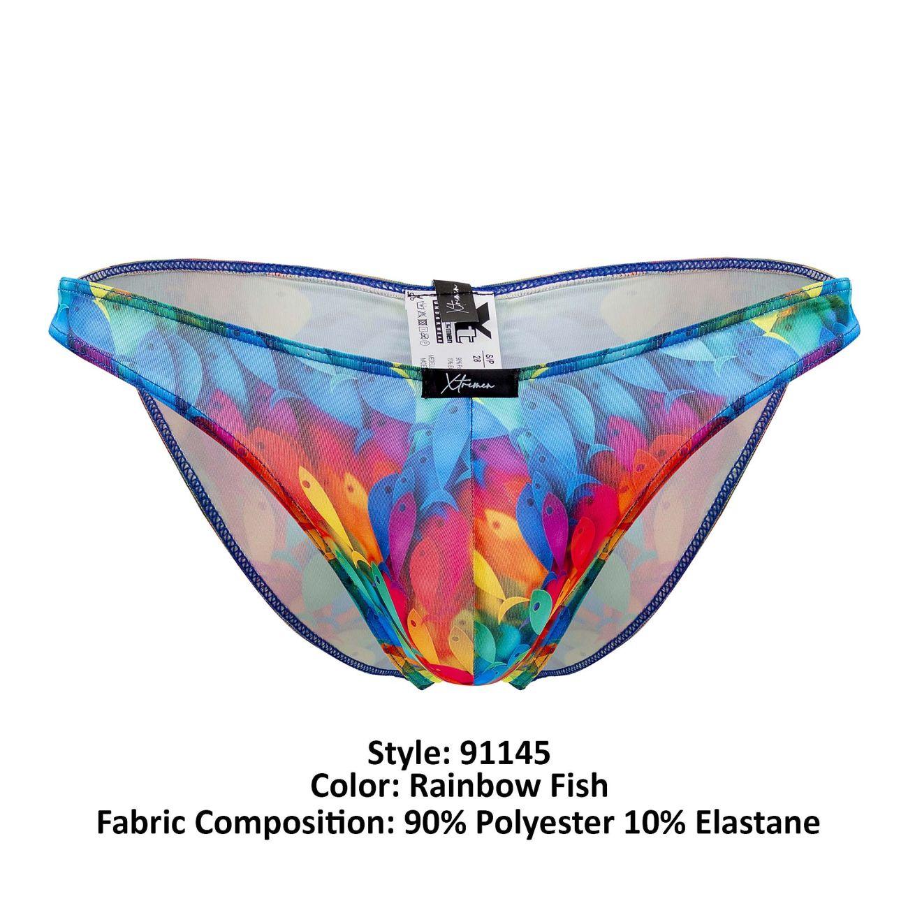 image of product,Printed Microfiber Bikini