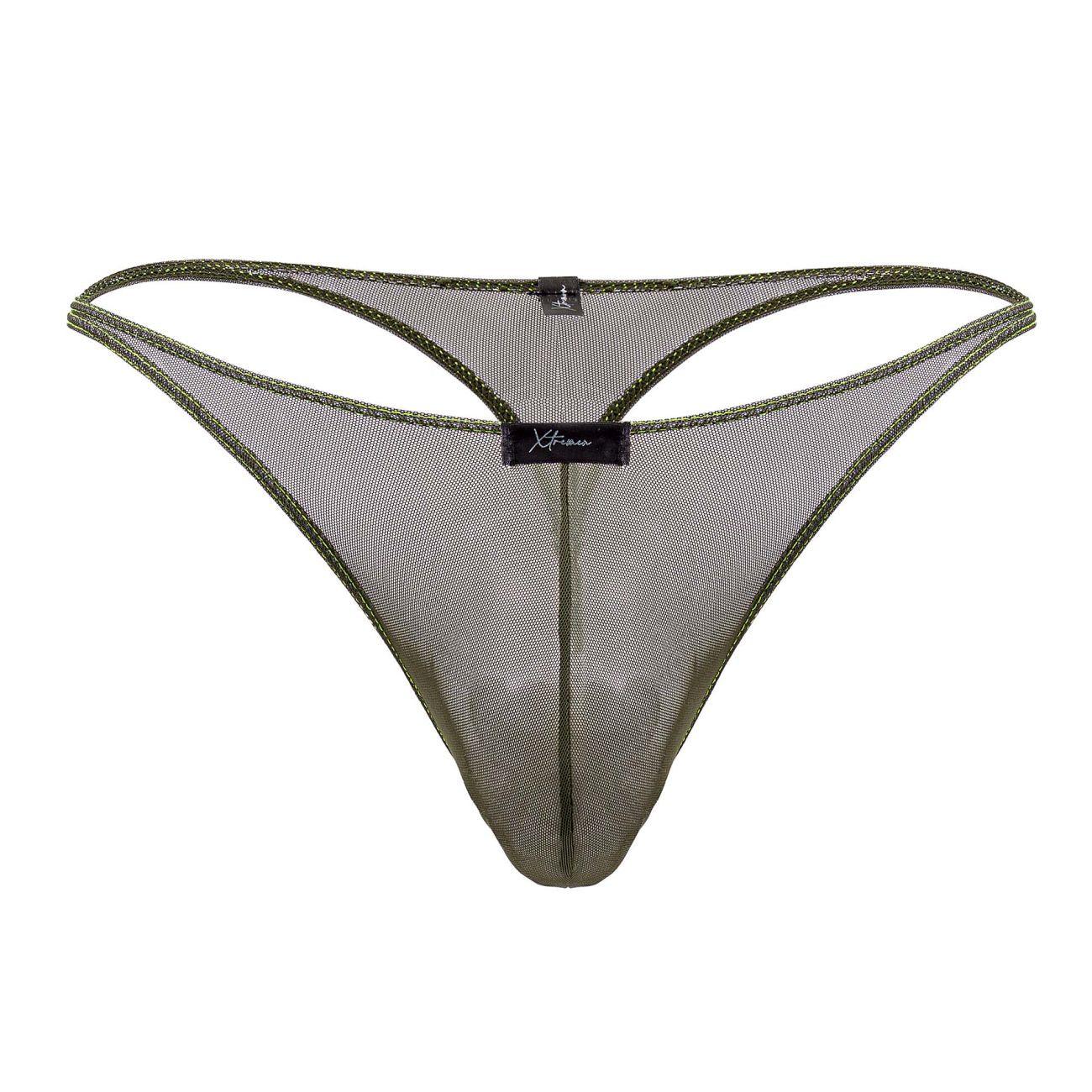 image of product,Tulle Mesh Thongs