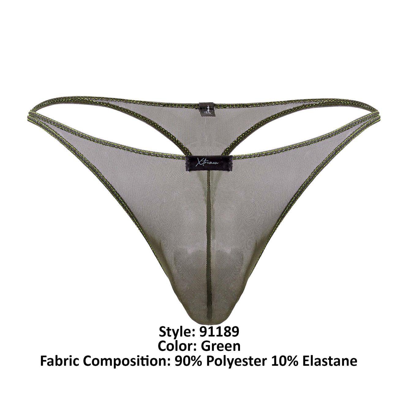 image of product,Tulle Mesh Thongs