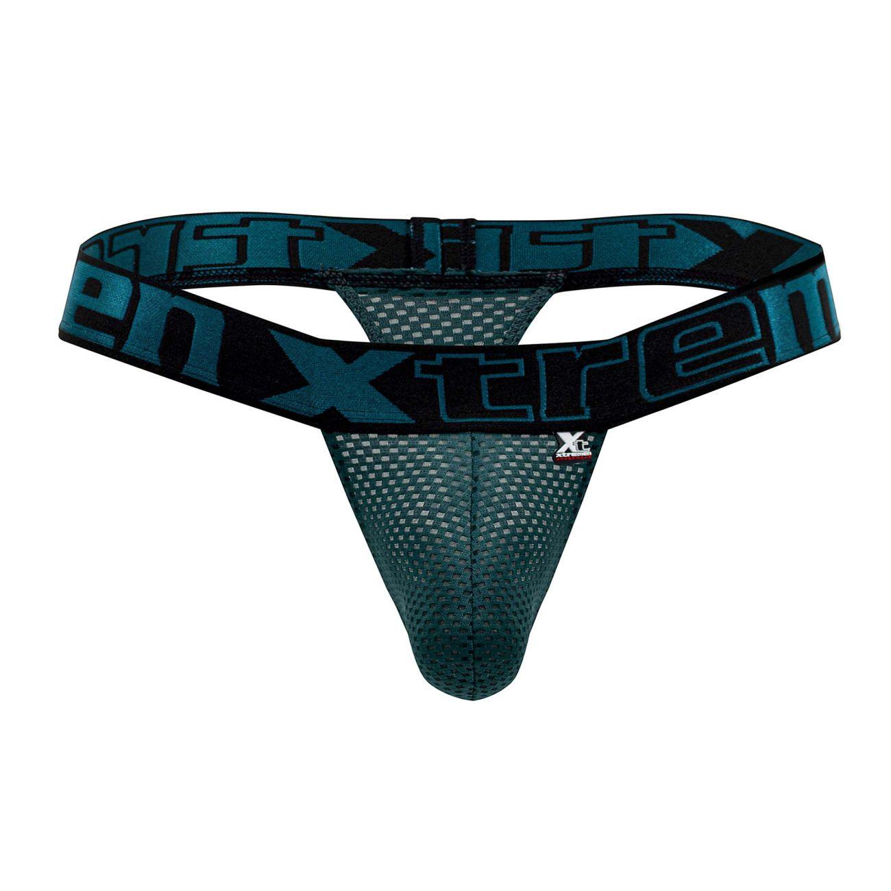 image of product,Xtremen – Mesh Thongs | Supportive Men's Camo Boxer Briefs