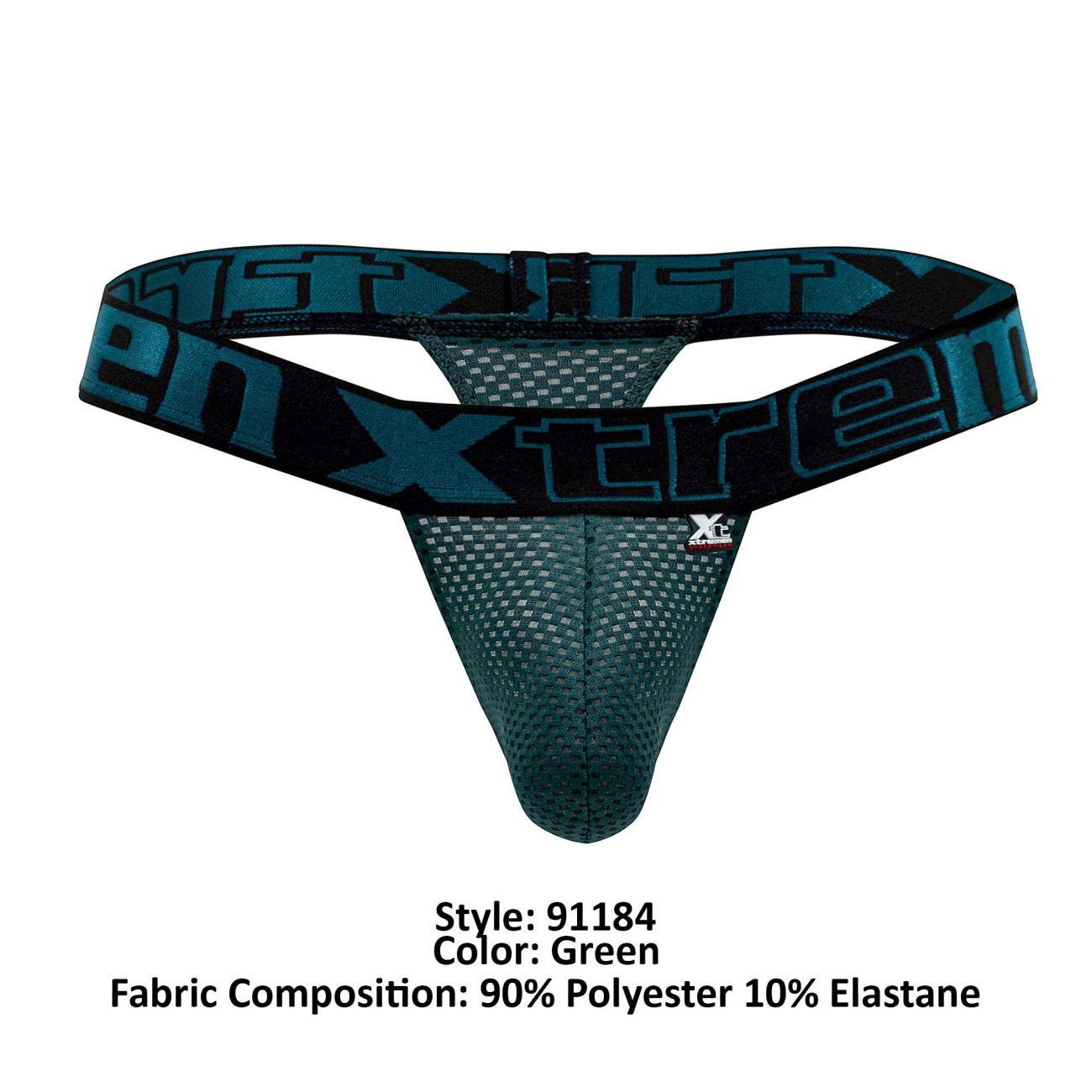 image of product,Xtremen – Mesh Thongs | Supportive Men's Camo Boxer Briefs