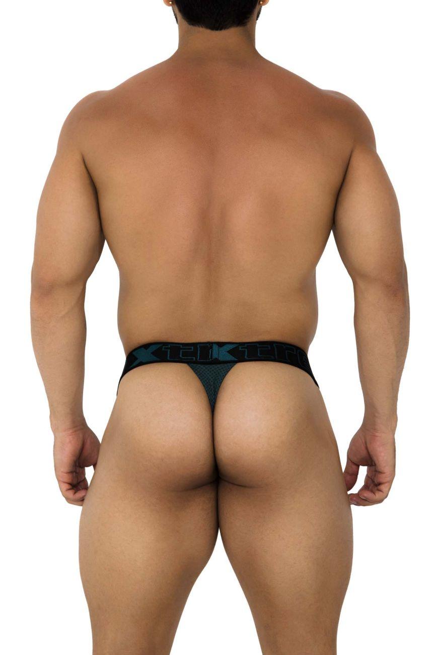 image of product,Xtremen – Mesh Thongs | Supportive Men's Camo Boxer Briefs