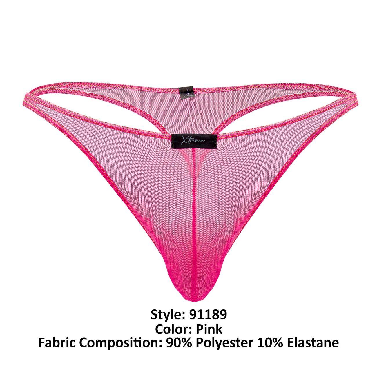image of product,Tulle Mesh Thongs