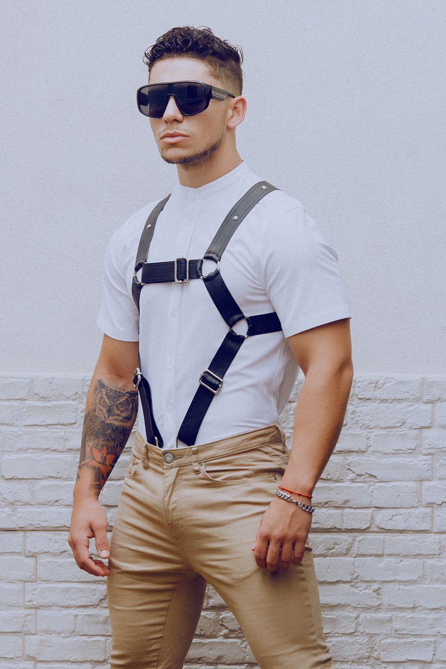 image of product,DNGEON Cross Cockring Harness