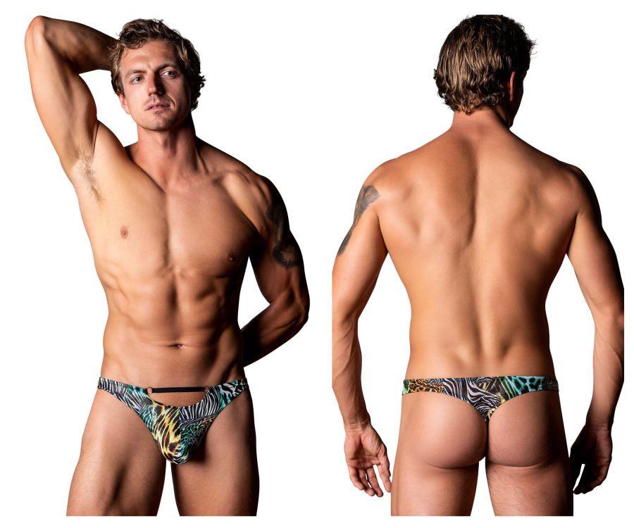 product image, Go Wild Thong with 2 Rings