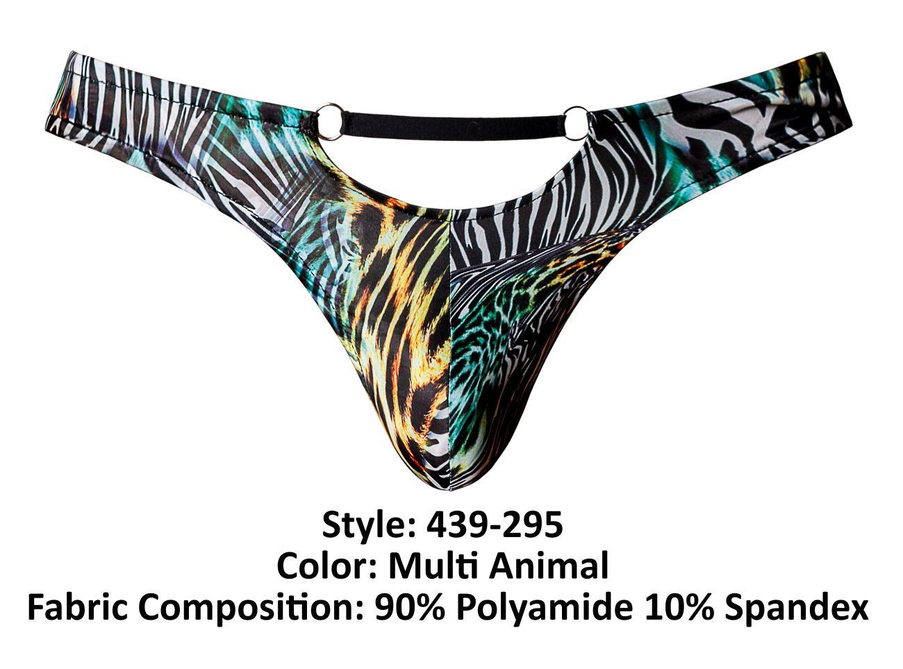 image of product,Go Wild Thong with 2 Rings