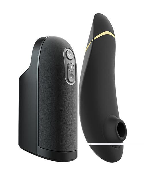 image of product,'arcwave Ion / Womanizer Premium 2 Pleasure Pair - Black - SEXYEONE