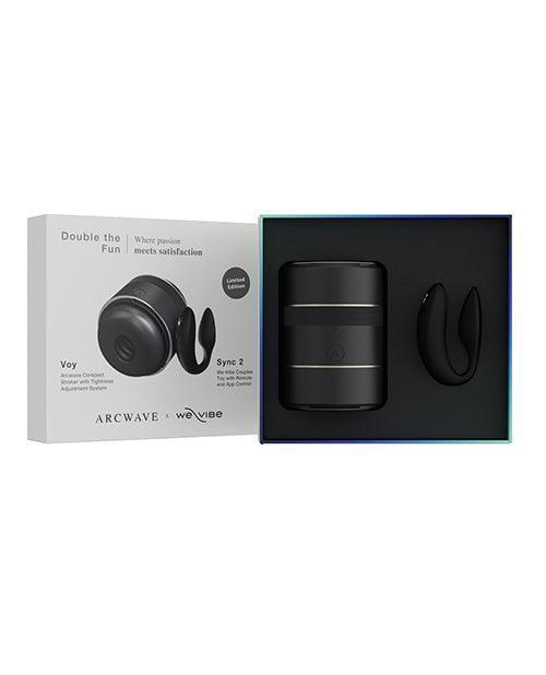 image of product,'arcwave Voy / We-vibe Sync 2 Double The Fun Pair - Black - SEXYEONE