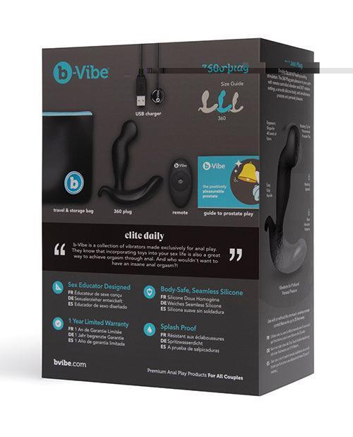 'b-vibe 360 Plug - Black