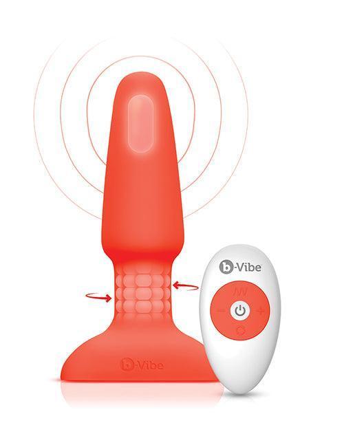 image of product,B-Vibe Rimming Plug 2 - Orange - SEXYEONE