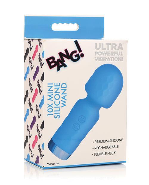 product image, Bang! Mini Silicone Wand - Blue - SEXYEONE