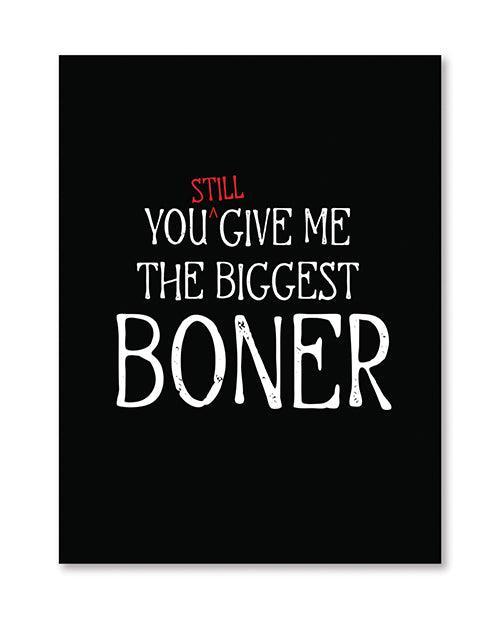 product image, Biggest Boner Tonight Greeting Card - SEXYEONE