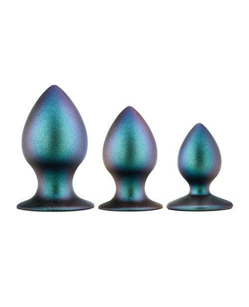 image of product,Blush Anal Adventures Matrix Metaverse Plug Kit - Spruce - SEXYEONE