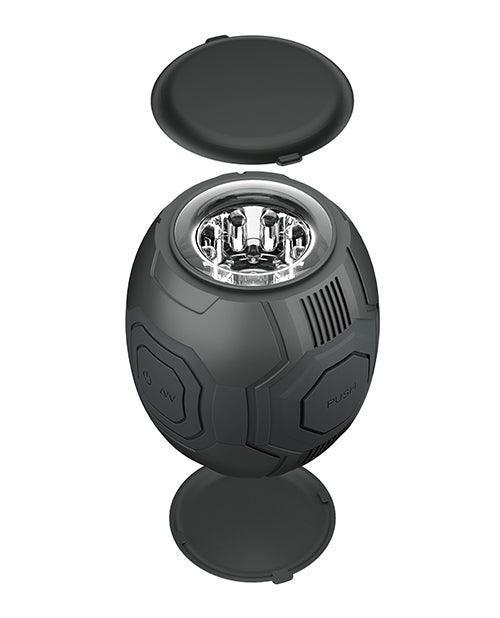 image of product,Blush M for Men Dome X Vibrating Masturbator - Black - SEXYEONE