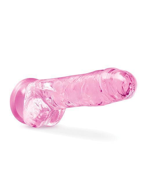 image of product,Blush Naturally Yours 8" Crystalline Dildo - SEXYEONE