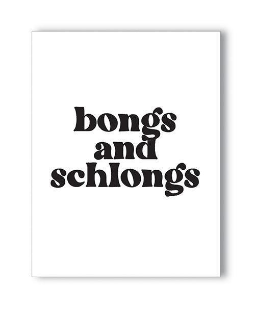 product image, Bongs and Schlongs Greeting Card - SEXYEONE
