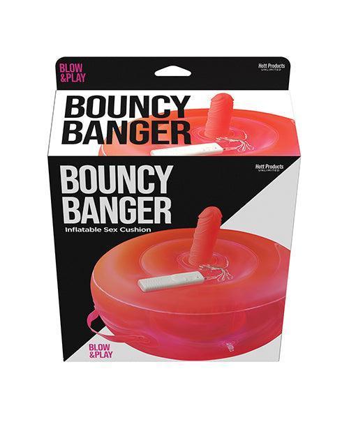 product image, Bouncy Banger Inflatable Cushion w/Vibrating Dildo - SEXYEONE