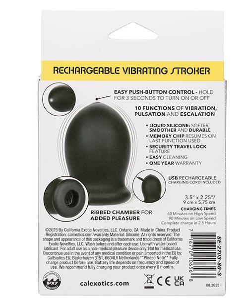 image of product,Boundless Rechargeable Vibrating Stroker - Black - SEXYEONE