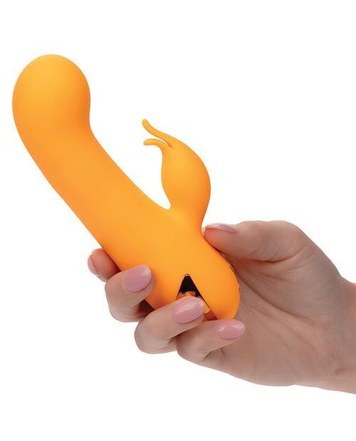 image of product,California Dream Montecito Muse Dual Stimulation Vibe - Orange - SEXYEONE