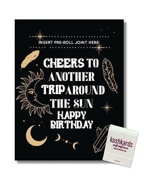 product image,Cheers to Another Trip Around the World Greeting Card w/Matchbook - SEXYEONE