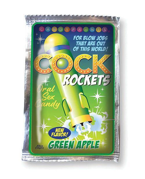 product image, Cock Rockets Oral Sex Candy Pop - Green Apple - SEXYEONE