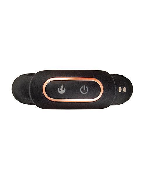image of product,Cockpower Heat up Cock Ring - Black - SEXYEONE