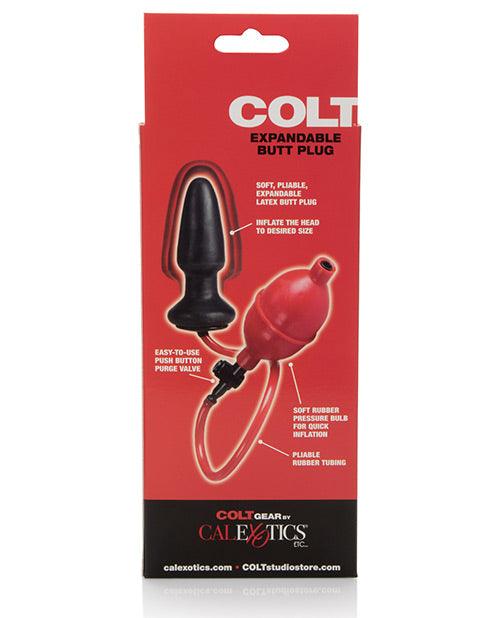 image of product,COLT Expandable Butt Plug - Black - SEXYEONE