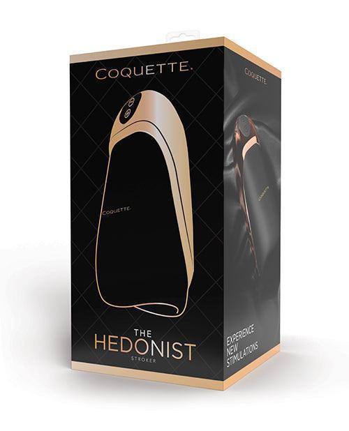 image of product,Coquette The Hedonist Stroker - Black/Rose Gold - SEXYEONE