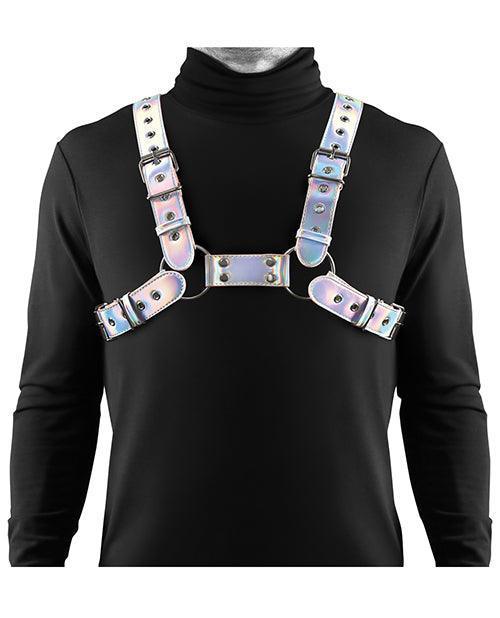 image of product,Cosmo Harness Rogue - Rainbow - SEXYEONE