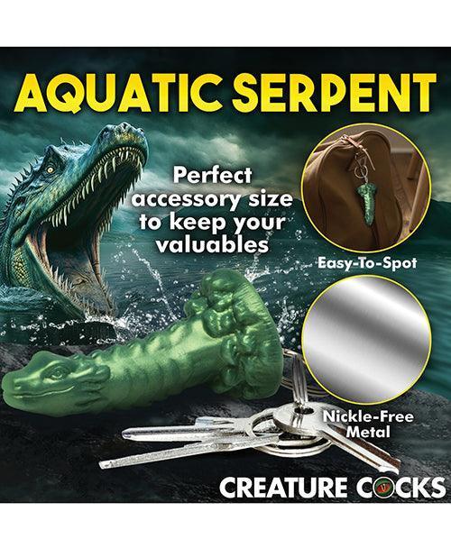 image of product,Creature Cocks Cockness Monster Silicone Key Chain - Multi Color - SEXYEONE