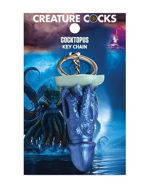product image, Creature Cocks Cocktopus Silicone Key Chain - Multi Color - SEXYEONE