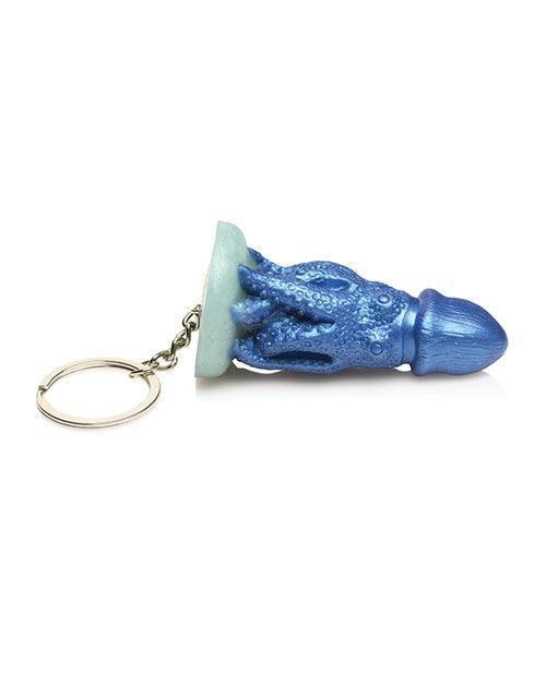 image of product,Creature Cocks Cocktopus Silicone Key Chain - Multi Color - SEXYEONE