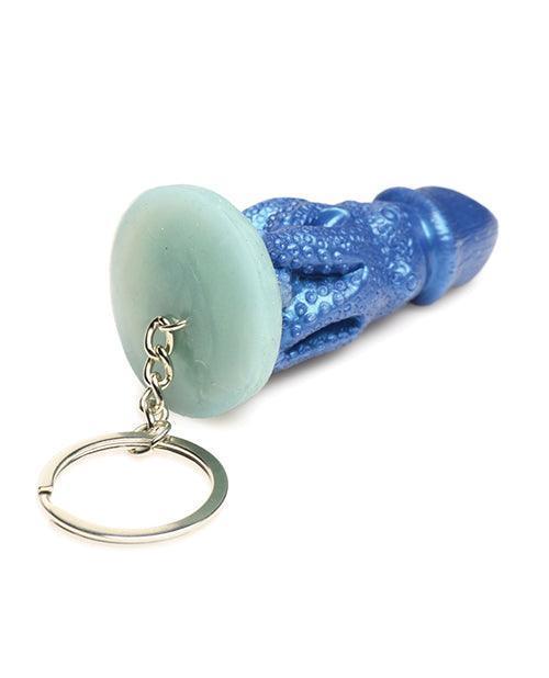 image of product,Creature Cocks Cocktopus Silicone Key Chain - Multi Color - SEXYEONE