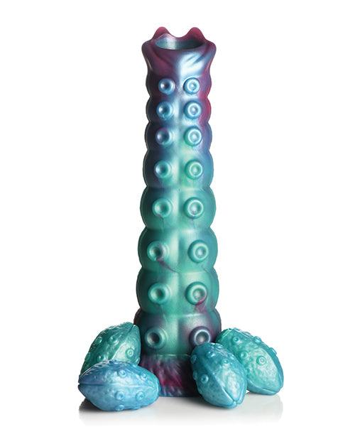 product image,Creature Cocks Galactic Breeder Ovipositor Silicone Dildo w/Eggs - Multi Color - SEXYEONE