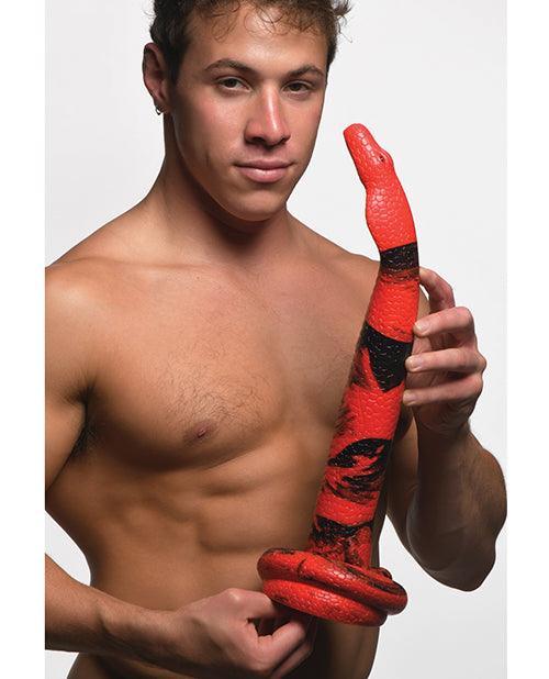 image of product,Creature Cocks King Cobra X-large Silicone Dildo - SEXYEONE