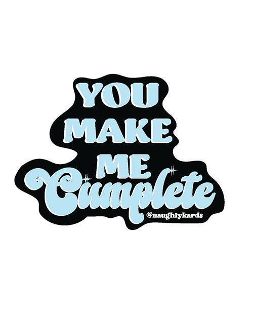 product image, Cumplete Sticker - Pack of 3 - SEXYEONE