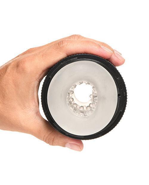 image of product,Curve Toys Jock Squeezable Tunnel Double Masturbator - SEXYEONE