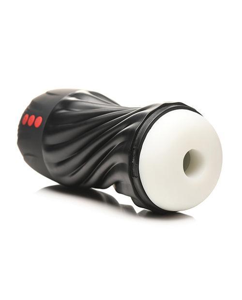 image of product,Curve Toys Jock Sucking & Vibrating Masturbator - Black - SEXYEONE