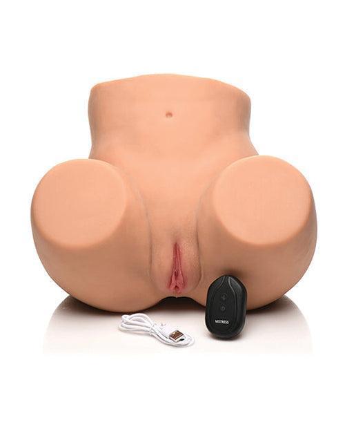 image of product,Curve Toys Mistress 3D Vibrating Pussy & Ass Masturbator - SEXYEONE