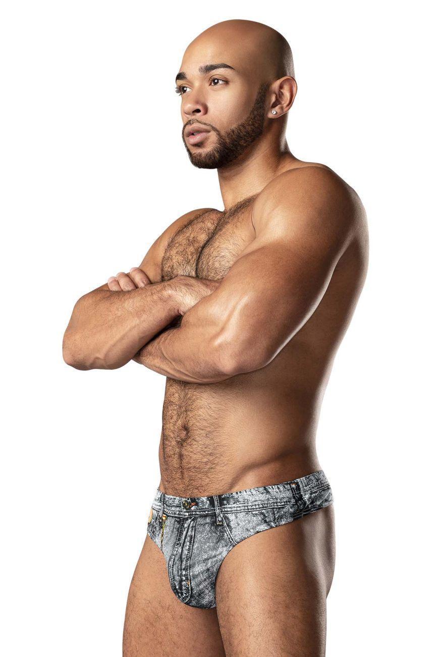 image of product,Dirty Denim Thong - SEXYEONE