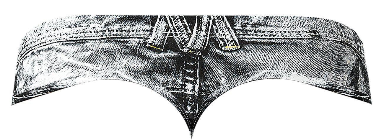 image of product,Dirty Denim Thong - SEXYEONE