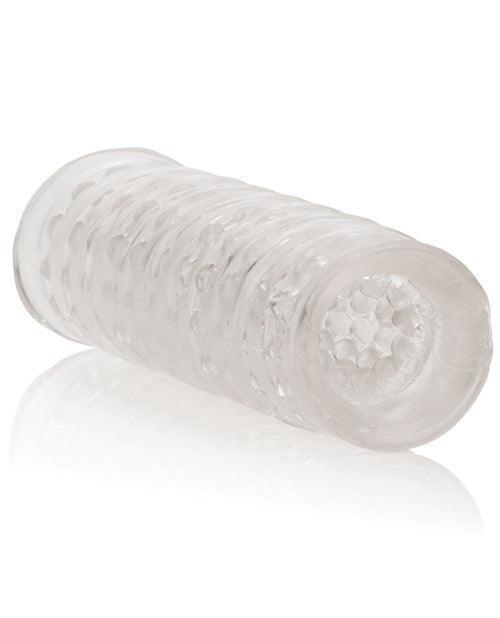 product image,Dr Joel Kaplan Reversible Masturbator - Clear - SEXYEONE