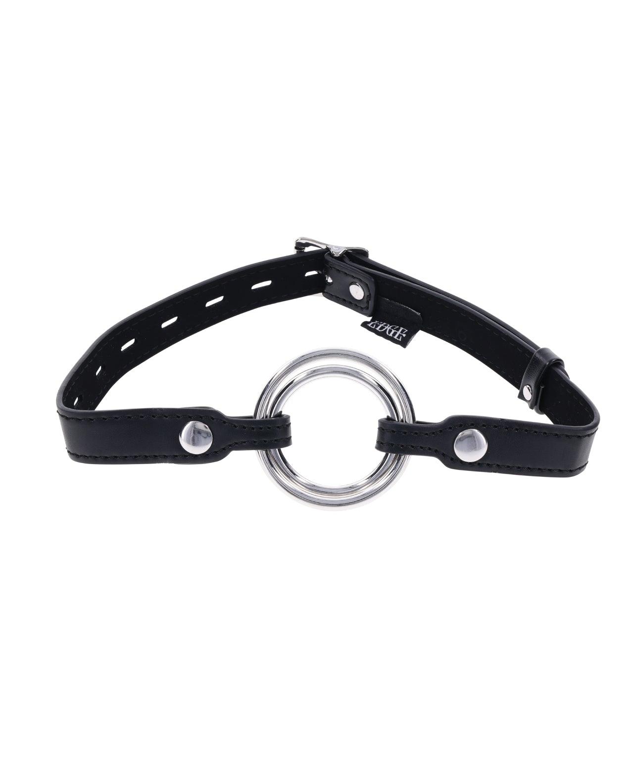 image of product,Edge Interchangeable Ring Gag - Black - SEXYEONE