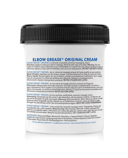 product image,Elbow Grease Cream Travel Size - 3.4 oz - SEXYEONE