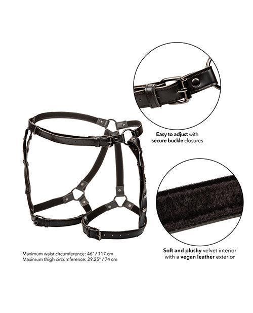 image of product,Euphoria Collection Plus Size Riding Thigh Harness - SEXYEONE