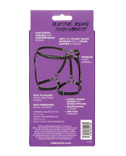 image of product,Euphoria Collection Plus Size Riding Thigh Harness - SEXYEONE